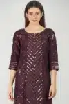 Purple Kurtis For Women
