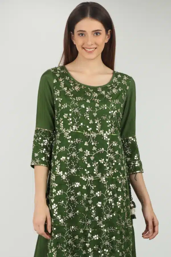 Green Kurti For Women