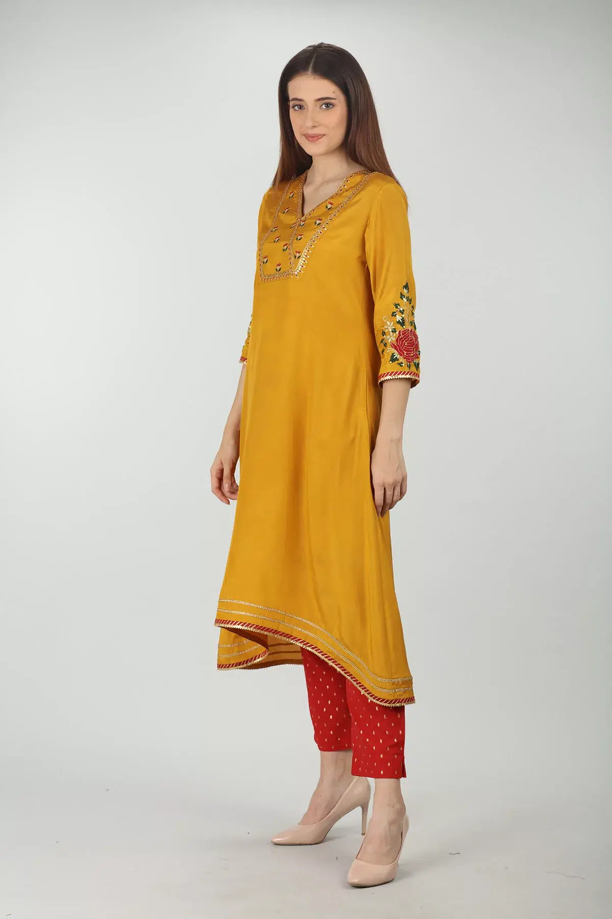 Yellow Kurti For Women