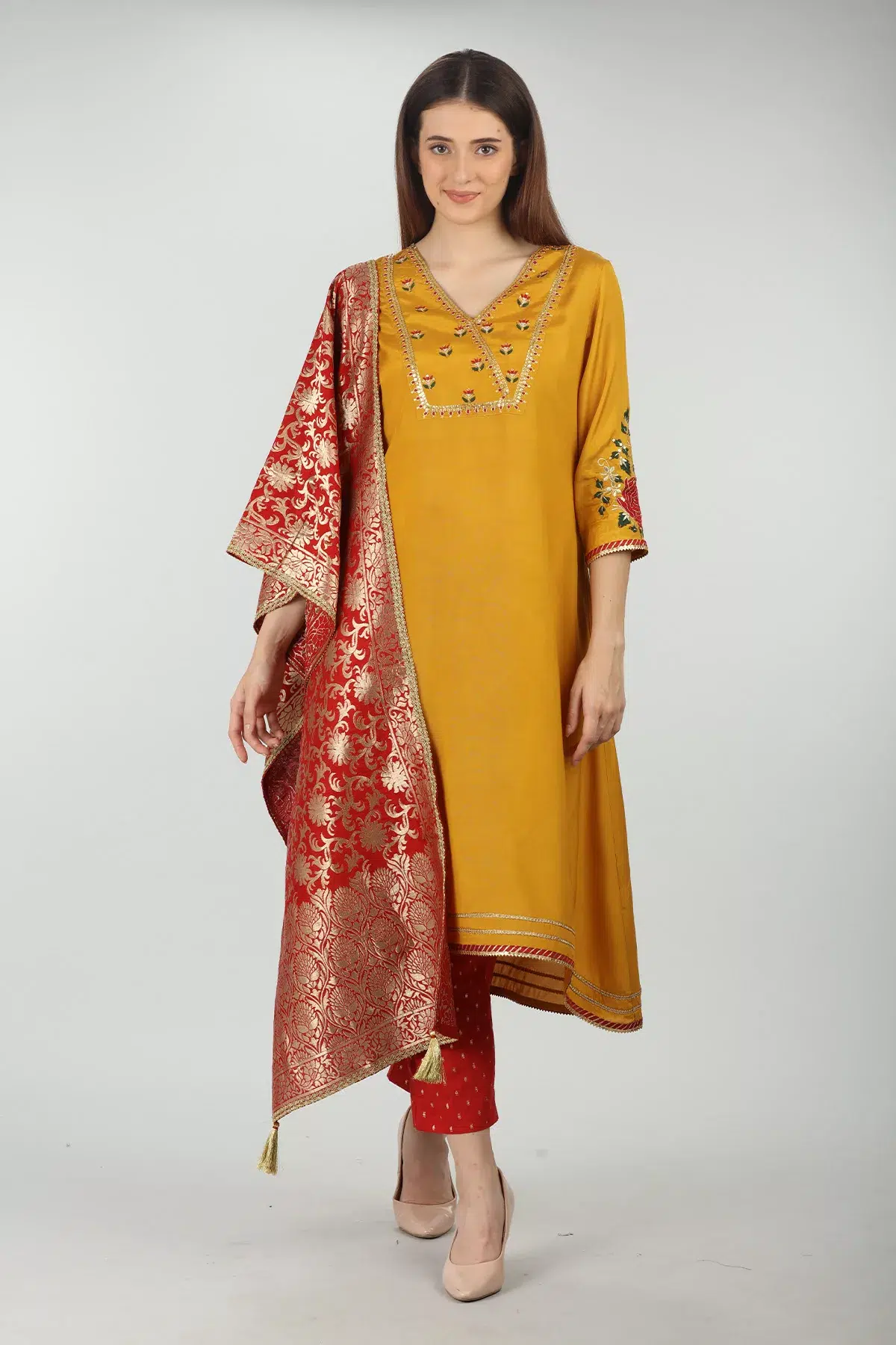 Yellow Kurti For Women